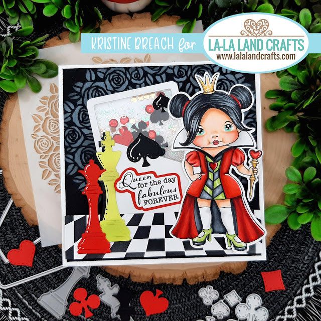 La-La Land Crafts Wonderland Stencil ST031 queen