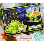 La-La Land Crafts You Slay Me Clear Stamps cl172 dragons