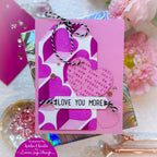 Simon Says Clear Stamp Label Slides Love and Friendship 3367ssc Heart to Heart