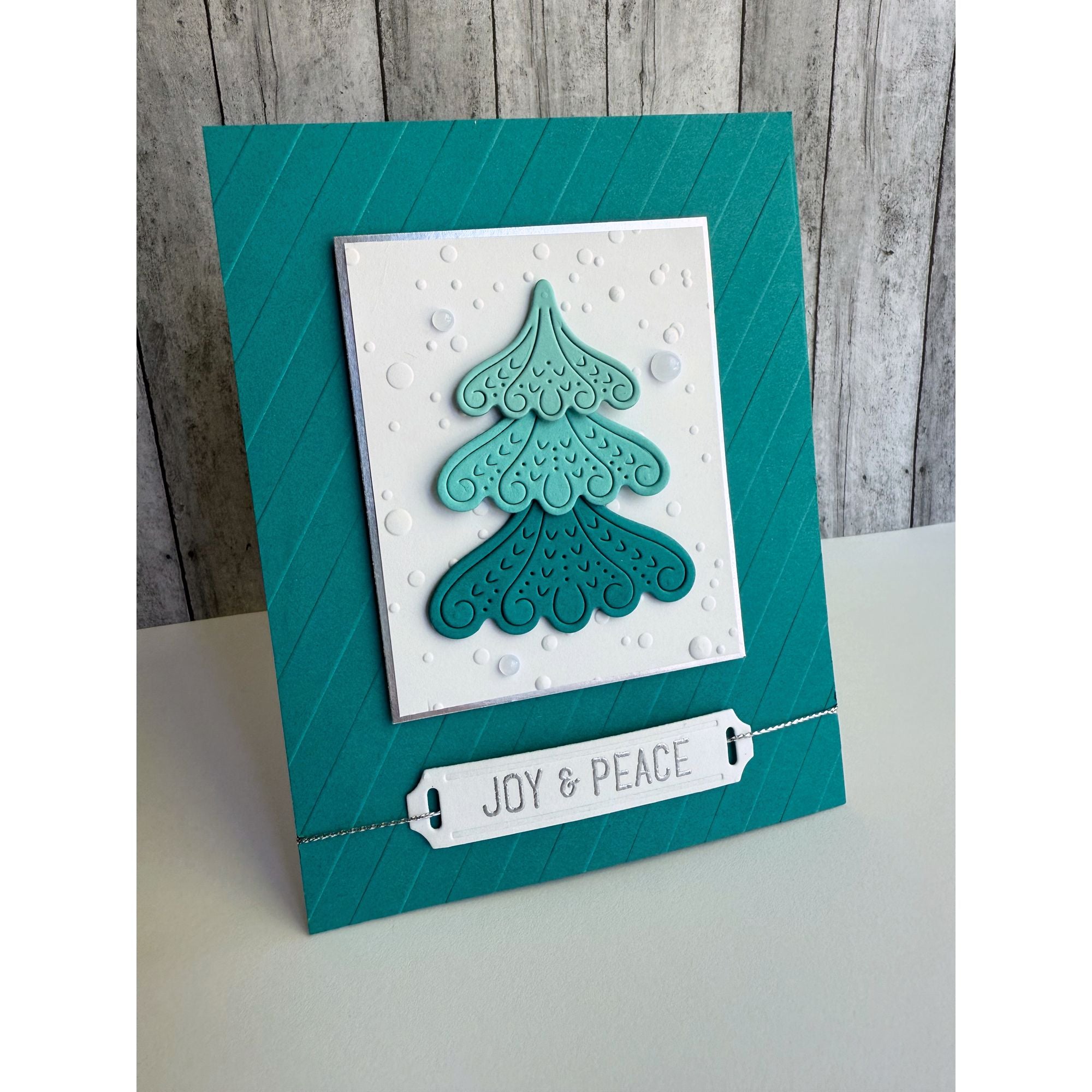 Simon Says Stamp Label Slides Wafer Dies 1353sdc Sugar and Spice Christmas Card | color-code:ALT05