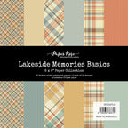 Paper Rose Lakeside Memories Basics 6x6 Paper 34713