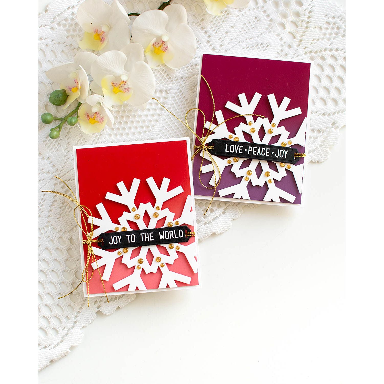Simon Says Stamp Large Snowflake Wafer Die 1331sd Sugar and Spice Holiday Cards | color-code:ALT04