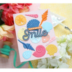 Simon Says Stamp Embossing Folder Sensational Seashells sf495 Friend Like You Smile Card | color-code:ALT02