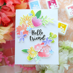 Simon Says Stamp and Dies Basic Brushstroke Greetings set1168bb Friend Card | color-code:ALT12