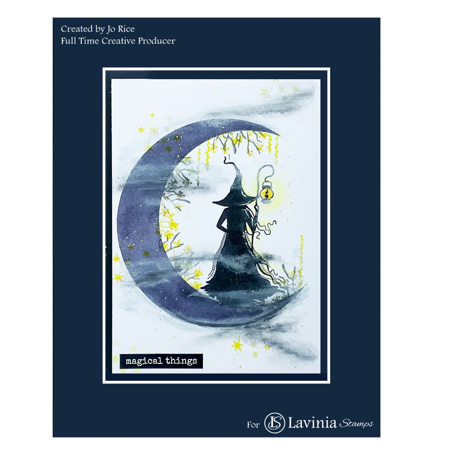 Lavinia Stamps Arwen Clear Stamp lav998 moon