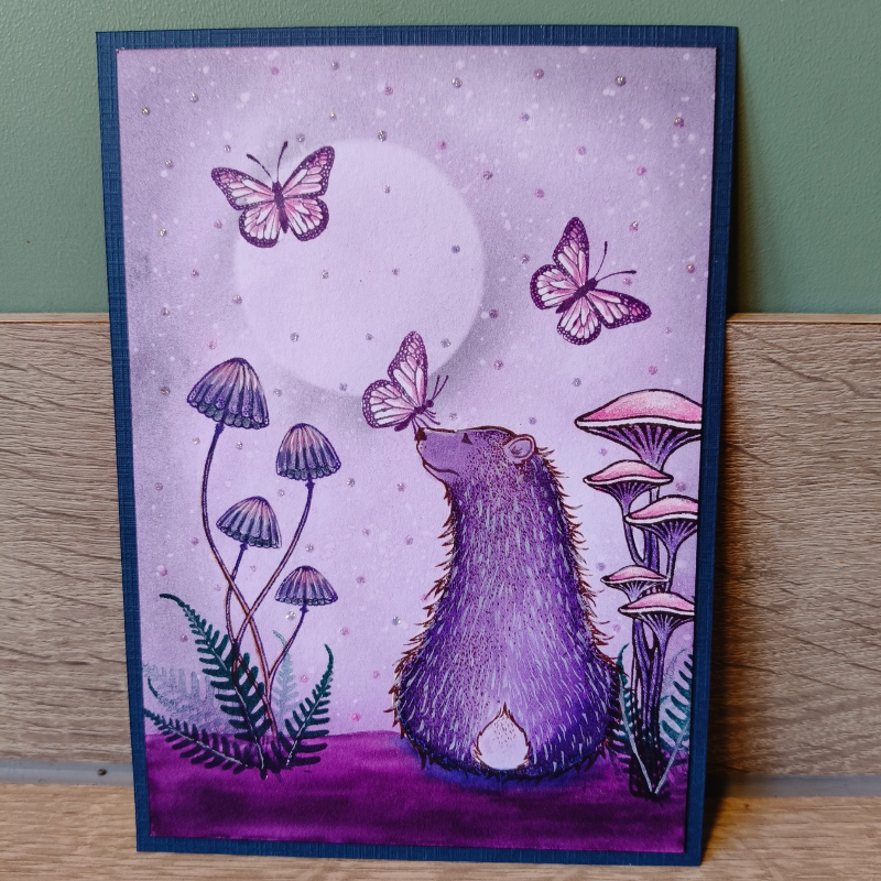 Lavinia Stamps Ashryn Clear Stamp lav1038 purple