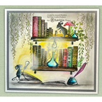 Lavinia Stamps Bookshelf Clear Stamps lav960 mice