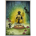 Lavinia Stamps Cloche Clear Stamp lav961 mushrooms