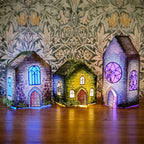 Lavinia Stamps Fairy Nook Homes lighted houses