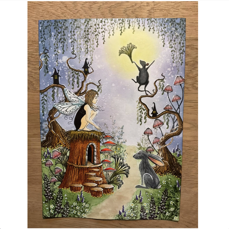 Lavinia Stamps Moonbark Clear Stamps lav1045 fairy
