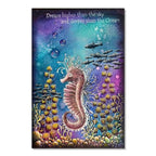 Lavinia Stamps Sebastian The Seahorse Clear Stamp lav496 ocean