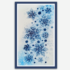 Lavinia Stamps Snowflakes Stencil ls-sto-259220 blue