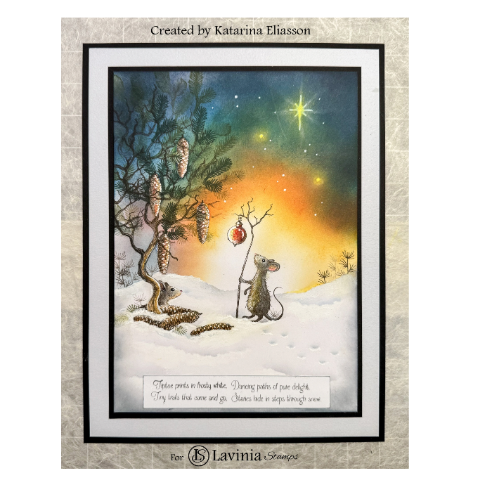 Lavinia Stamps Starpine Clear Stamps lav1017 stars