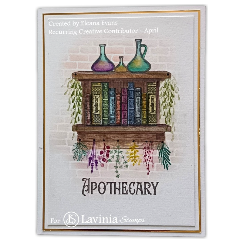Lavinia Stamps Tonic Of Health Clear Stamps lav977 colors