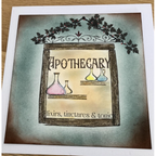 Lavinia Stamps Vintage Swirls Clear Stamps lav979 potions