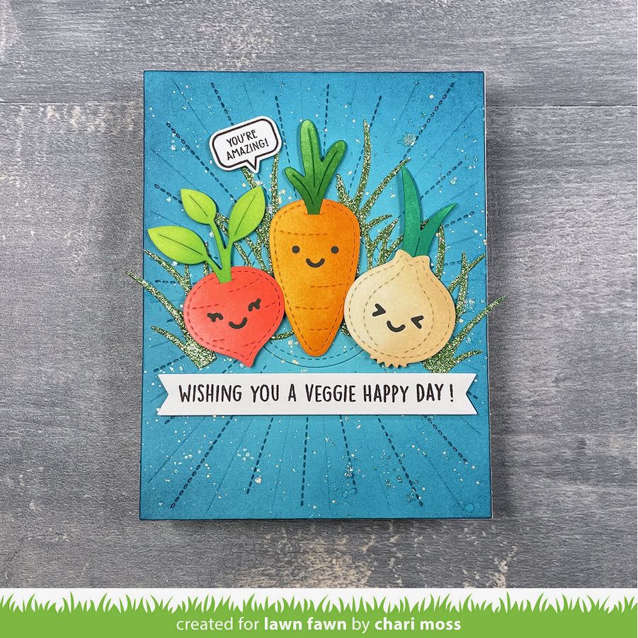 Tim Holtz Distress Lucky Clover Ink Pad And Reinker Bundle Ranger Happy Encouragement Card | color-code:ALT01