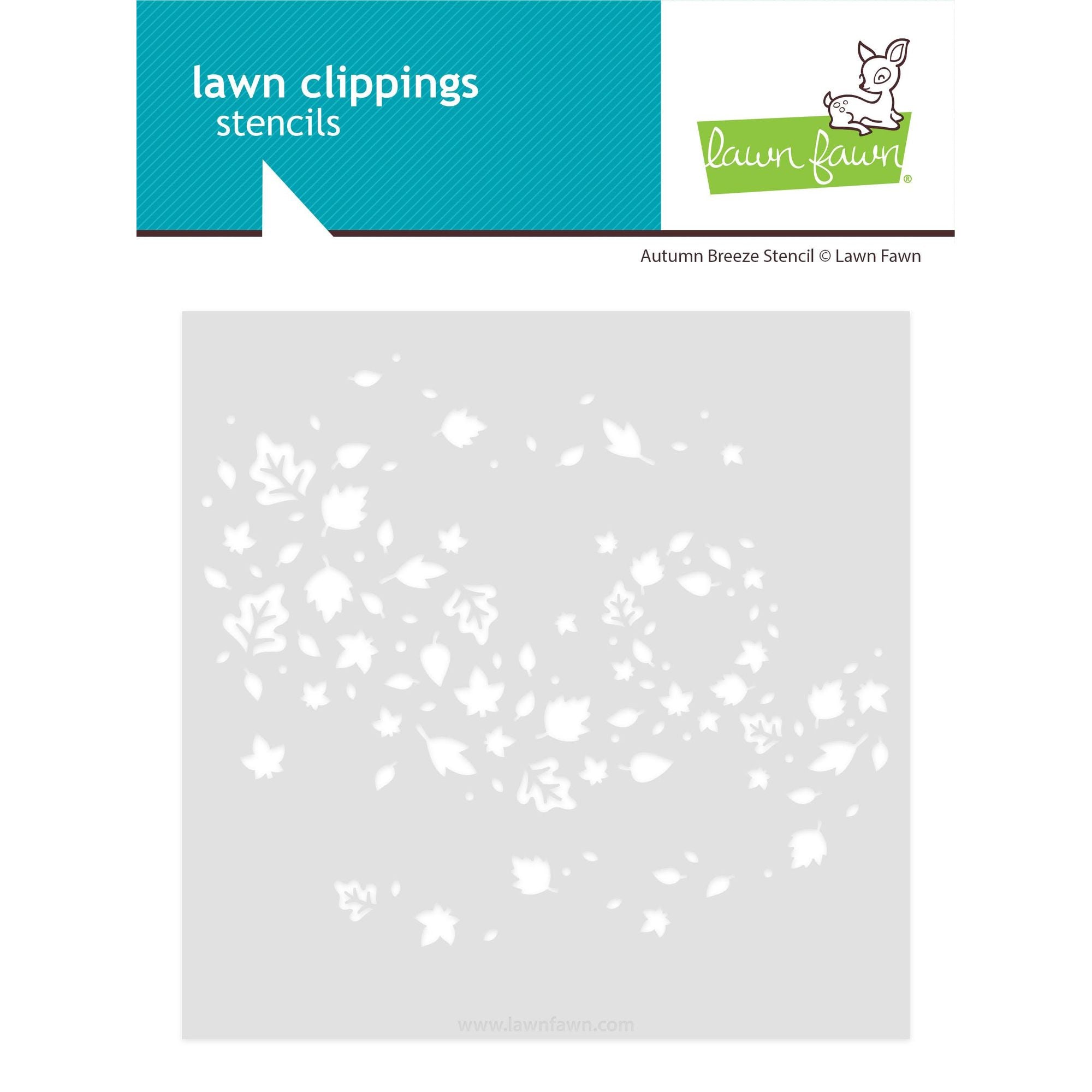 Lawn Fawn Autumn Breeze Stencil lf3873