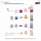 Lawn Fawn Build-A-Bunny Accessories Dies lf3683 Building Ideas