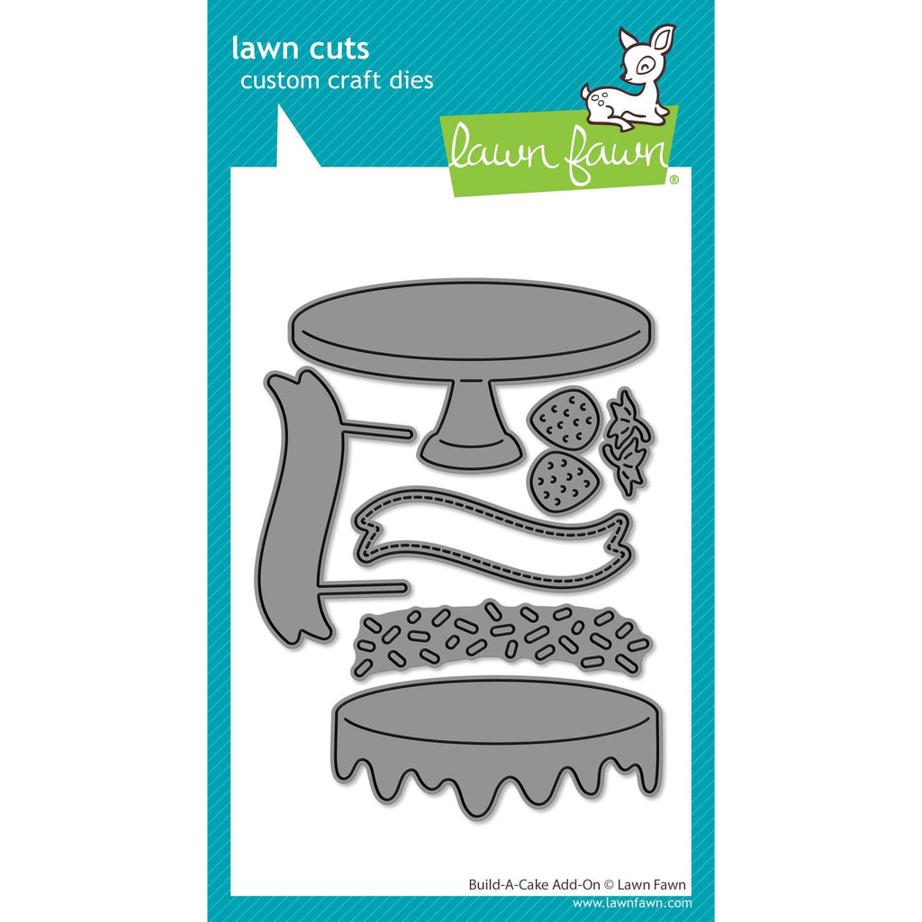 Lawn Fawn Build-A-Cake Add-On Dies lf3800