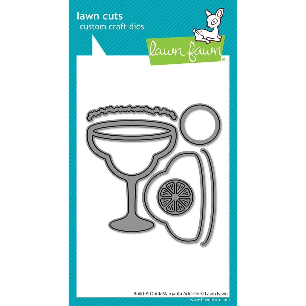 Lawn Fawn Build-A-Drink Margarita Add-On Dies lf3804