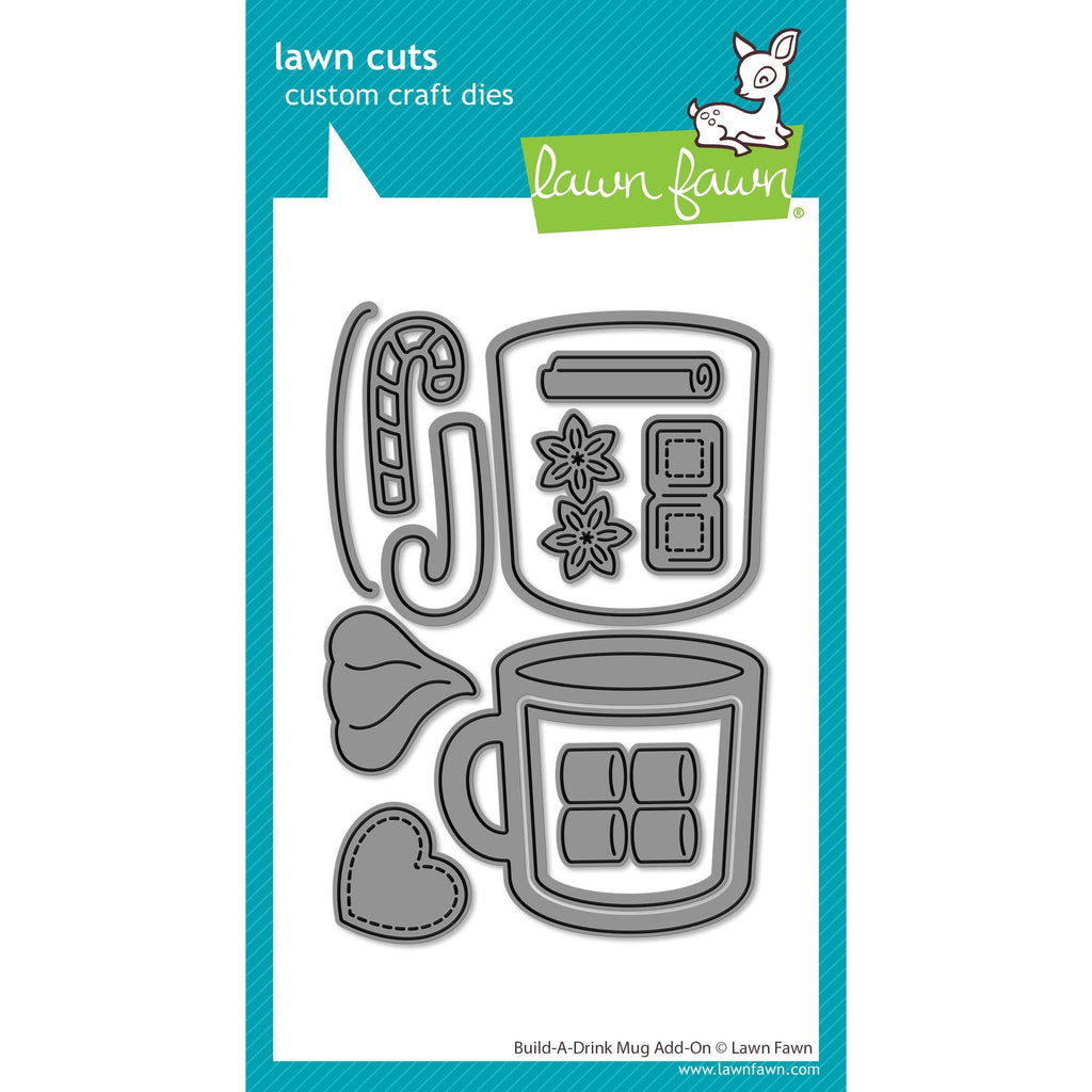 Lawn Fawn Build-A-Drink Mug Add-On Dies lf3868
