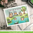 Lawn Fawn Capybaras! Stamps lf3764 Capy Birthday