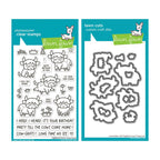 Lawn Fawn Highland Cows! Stamps and Dies