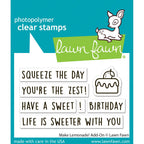 Lawn Fawn Make Lemonade! Add-On Stamps lf4125