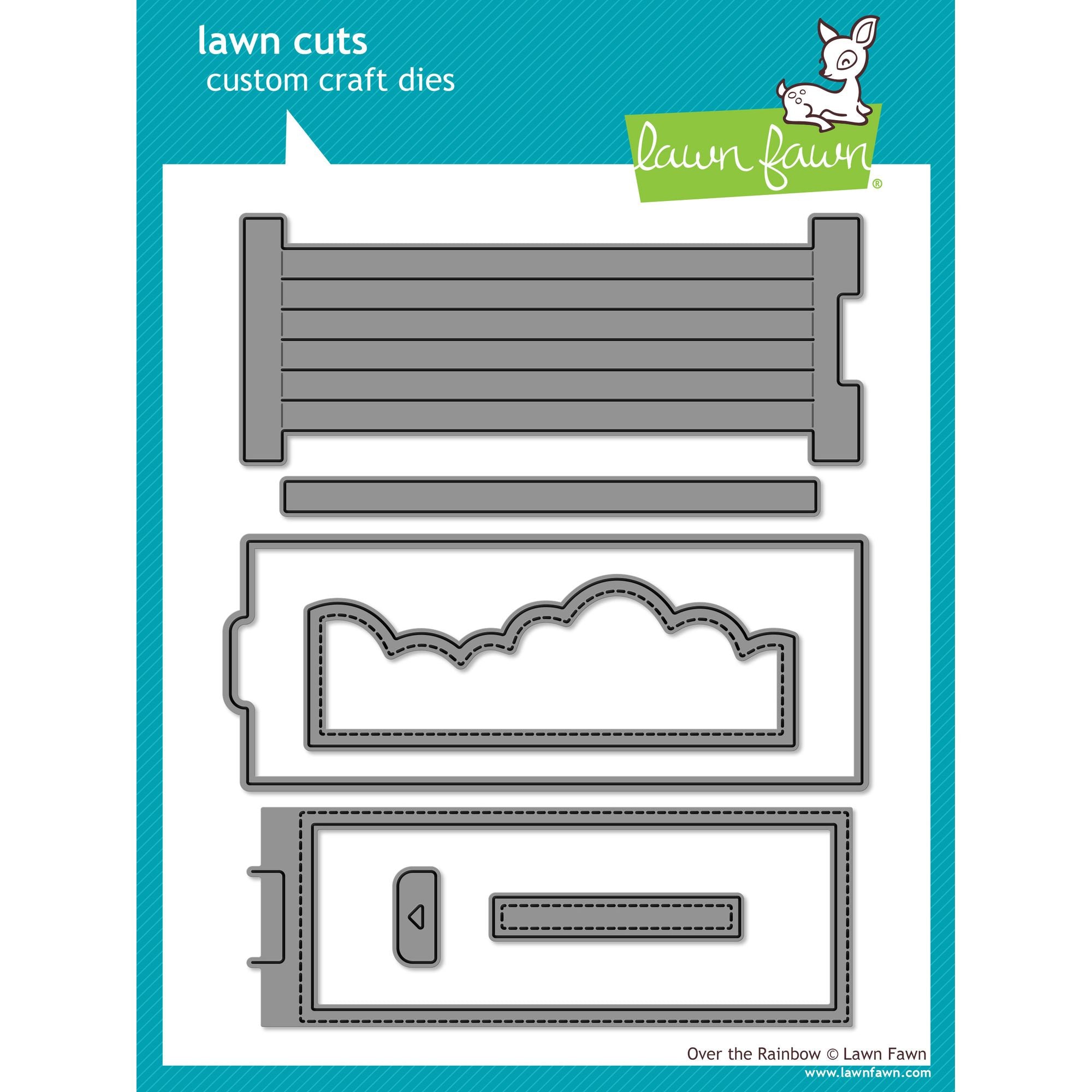 Lawn Fawn Over the Rainbow Dies lf4087