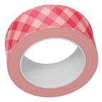 Lawn Fawn Pink Gingham Washi Tape lf3576
