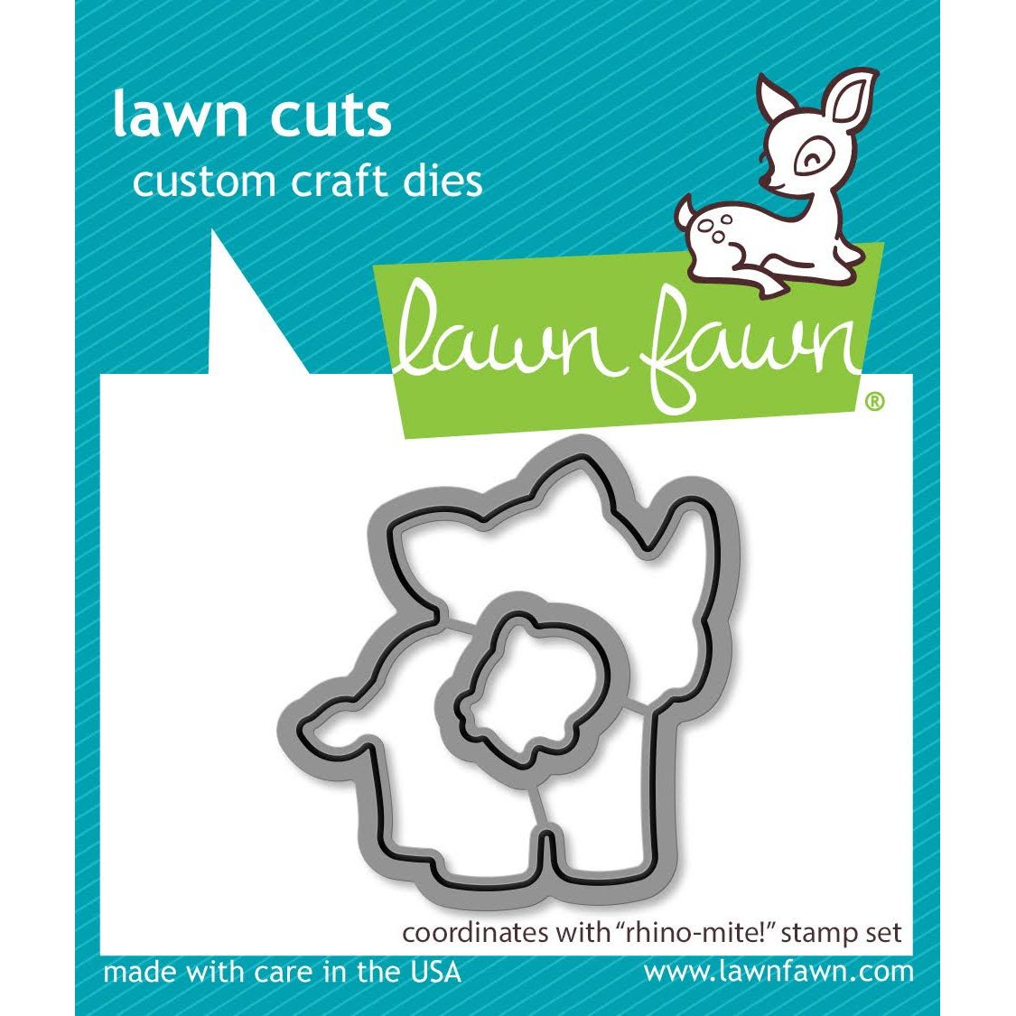 Lawn Fawn Rhino-mite! Dies lf3594
