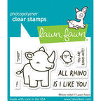 Lawn Fawn Rhino-mite! Stamps lf3593