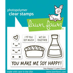 Lawn Fawn Soy Happy Stamps lf3954