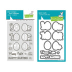 Lawn Fawn Stamp 'n Stencil Easter Eggs Stamps and Dies