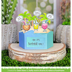 Lawn Fawn Summer Friends Stamps Dies and Coloring Stencils Set 3d
