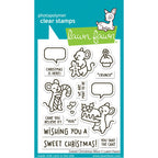 Lawn Fawn Sweet Christmas Mice Stamps lf3568