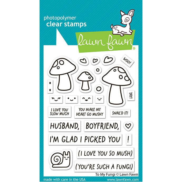 Lawn Fawn To My Fungi Stamps lf3310