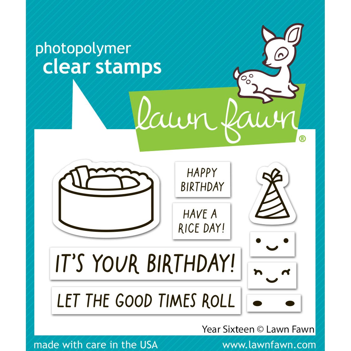 Lawn Fawn Year Sixteen Stamps lf4084