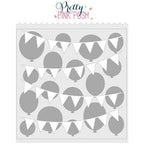 Pretty Pink Posh LAYERED BIRTHDAY Stencils