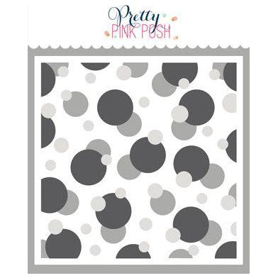 Pretty Pink Posh LAYERED BOKEH Stencils