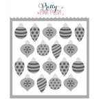 Pretty Pink Posh LAYERED ORNAMENTS Stencils