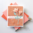 Simon Says Stamp Layered Perky Flower Wafer Die s860 Out Of This World