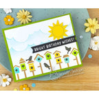 Newton's Nook Birdhouse Line Stencil NN2305T01 birthday