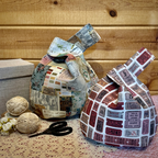 Tim Holtz Fabric By The Yard Multi Tickets pwth322 Eclectic Elements Palette | color-code:ALT01