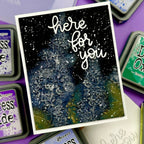 Simon Says Stamp Embossing Folder Lilac Clusters sf323 Out Of This World