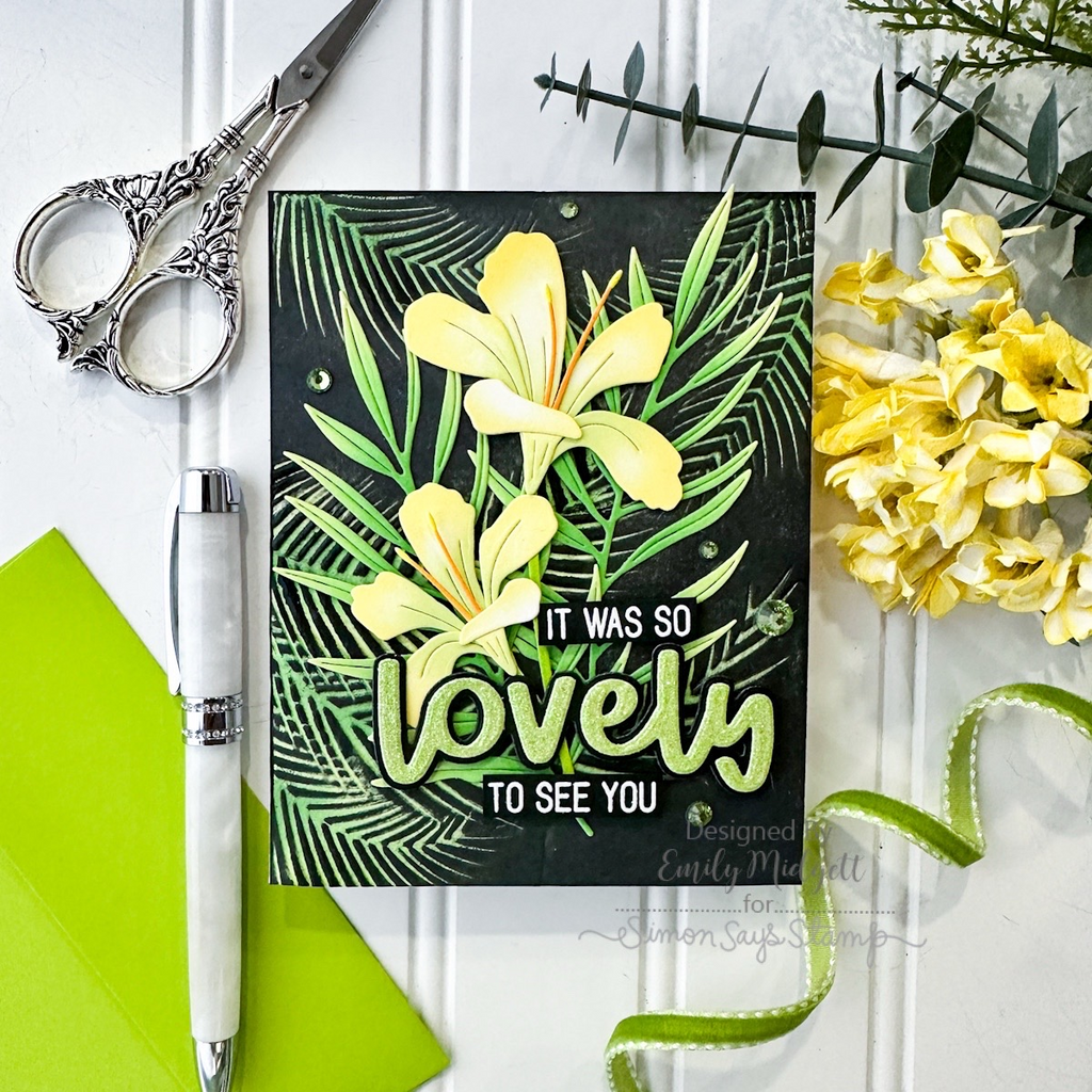 Simon Says Stamp Lovely Wafer Dies 1143mdc Stamptember Lovely Card | color-code:ALT07