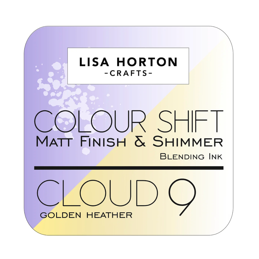 Lisa Horton Crafts Cloud 9 Golden Heather Matt Blending Color Shift Ink Pad lhcip195
