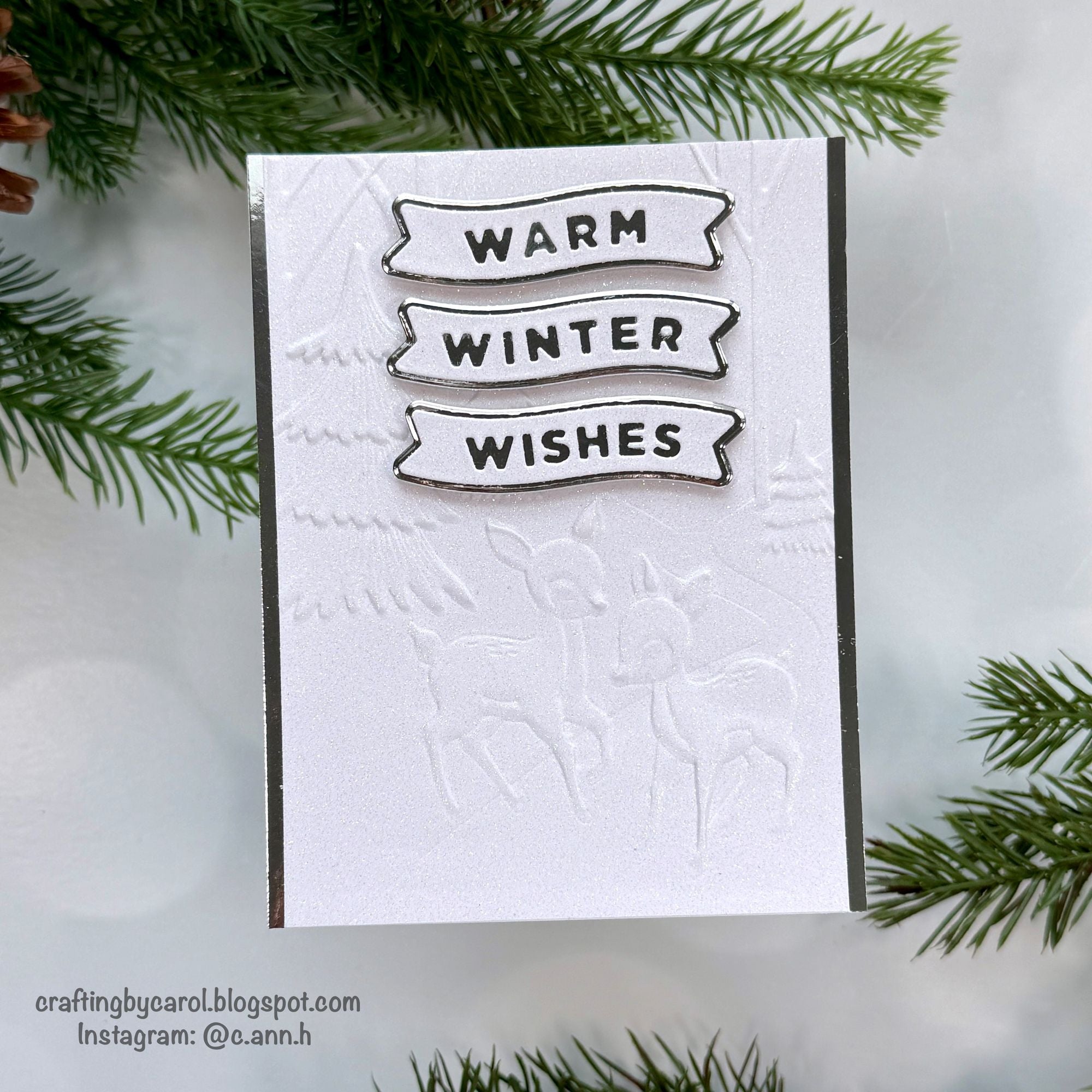 CZ Design Little Winter Banners Wafer Dies czd285 DieCember Winter Card | color-code:ALT06
