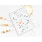 Simon Says Stamp Little Boo Wafer Dies s1073 STAMPtember Halloween Card 