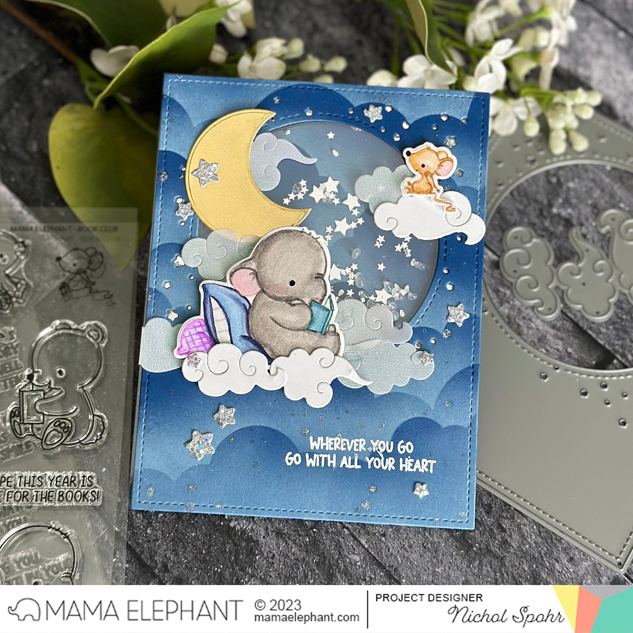 Mama Elephant Clear Stamps Storybook Sayings Moon | color-code:ALT03